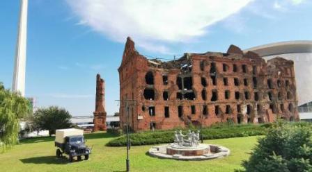 Отмечаем день Победы в Волгограде