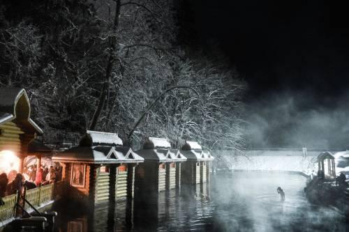 На Крещение в Дивеево
