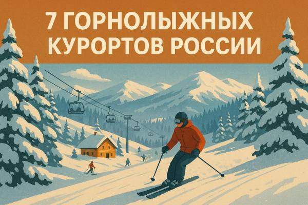 7 горнолыжных курортов России