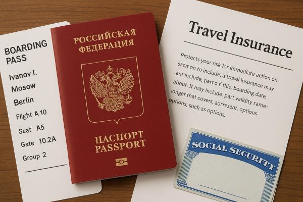 Какие документы взять для поездки за границу?