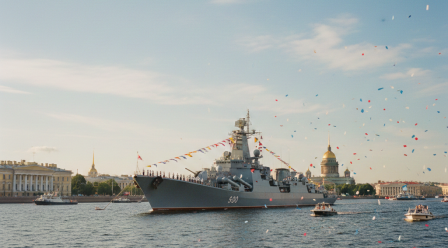 День ВМФ в Санкт-Петербурге