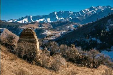 Зимняя сказка в горах Ингушетии