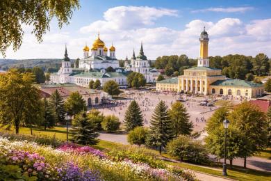 Волжские просторы