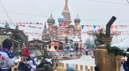 Рождественские каникулы в Москве