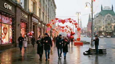 День влюблённых в Столице
