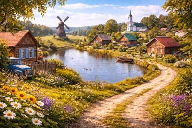 Туристическая электричка «Простоквашино»