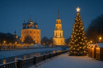 Новогодняя Рязань