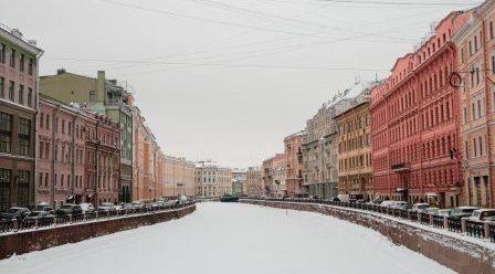 Новогодние огни Санкт-Петербурга