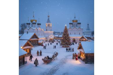 Рождество в Суздале