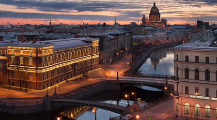 Осенние каникулы в Санкт - Петербурге