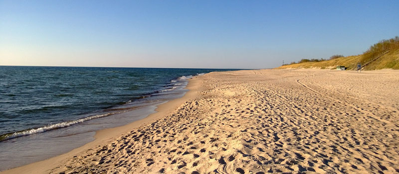 Пляжи Балтийского моря в Латвии